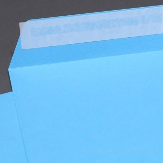 Голубой квадратный конверт 160х160 мм - фото 5651