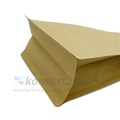 Крафт пакет для кофе 130*200+70 мм / 0.25 кг / 8-шовный с замком zip-lock / клапан дегазации K2100 Крафт пакет для кофе 130*200+70 мм / 0.25 кг / 8-шовный с замком zip-lock / клапан дегазации K2100