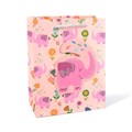 Пакет подарочный с ручками, "Милые животные 3D", 23х18х10см, глиттер, бумага, 4 дизайна 2020