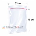 ПАКЕТ ГРИППЕР ZIP-LOCK 35*45 см, 50 микрон ZIP018