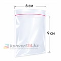 ГРИППЕР С ЗАМКОМ ZIP-LOCK 6*9 см, плотность 80 мкм ZIP6/9/80
